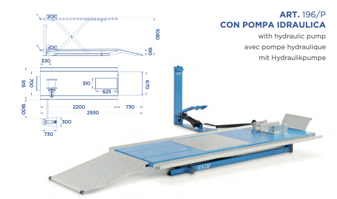 Élévateur pour moto 1