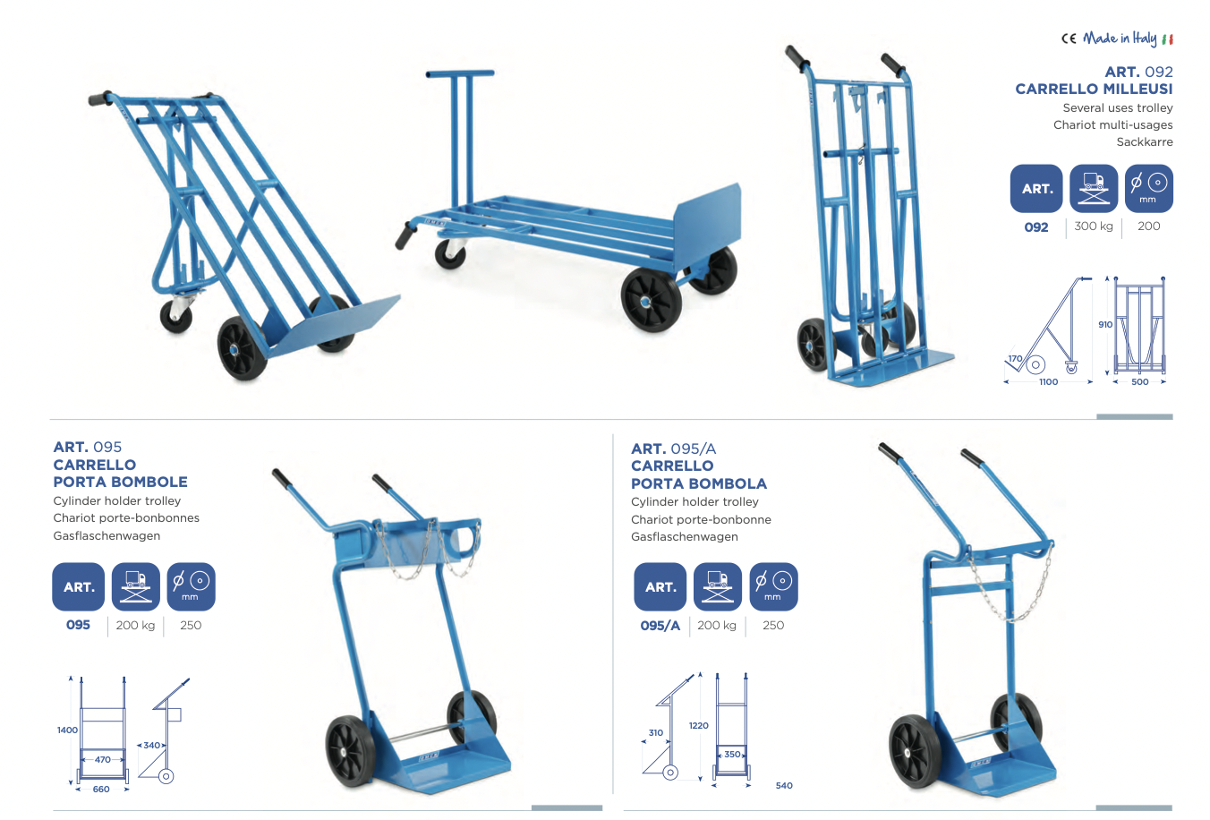 Chariot multi-usages