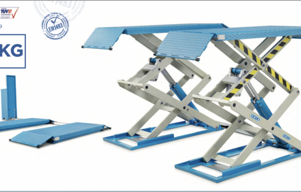 Ponts élévateurs à double ciseaux électrohydrauliques